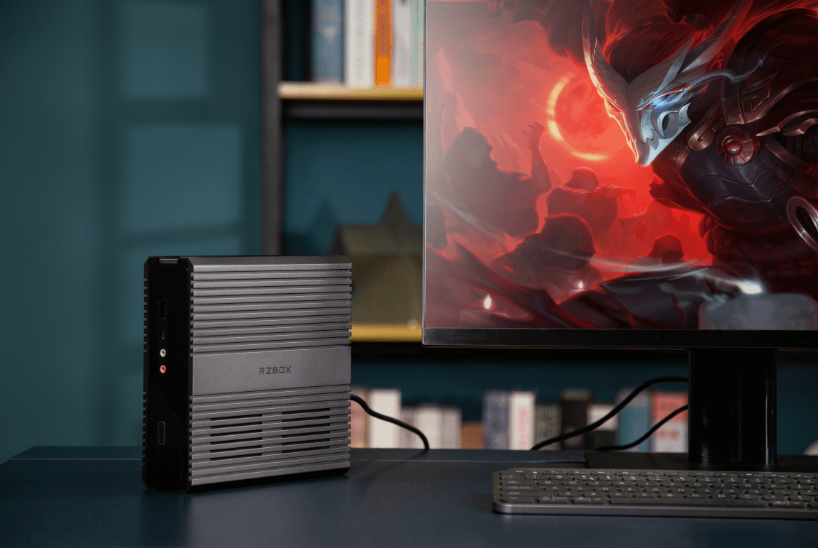 CHUWI RZBOX - World's First AMD RYZEN 4900H Mini PC Revealed: Case