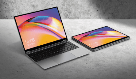 Intel N5100プロセッサ搭載、CHUWI YOGAスタイルノートPC「FreeBook