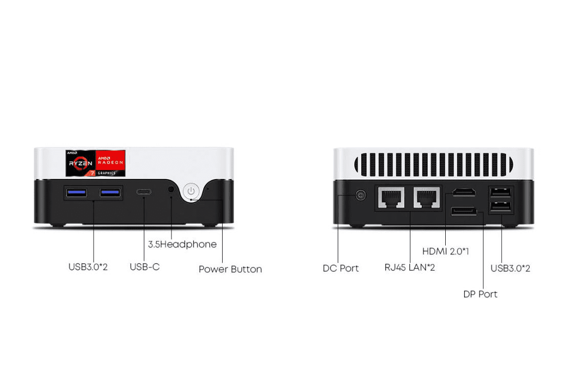 Chuwi updates LarkBox X mini PC with faster AMD Ryzen 7 3750H CPU and AMD  RZ608 Wi-Fi 6 -  News