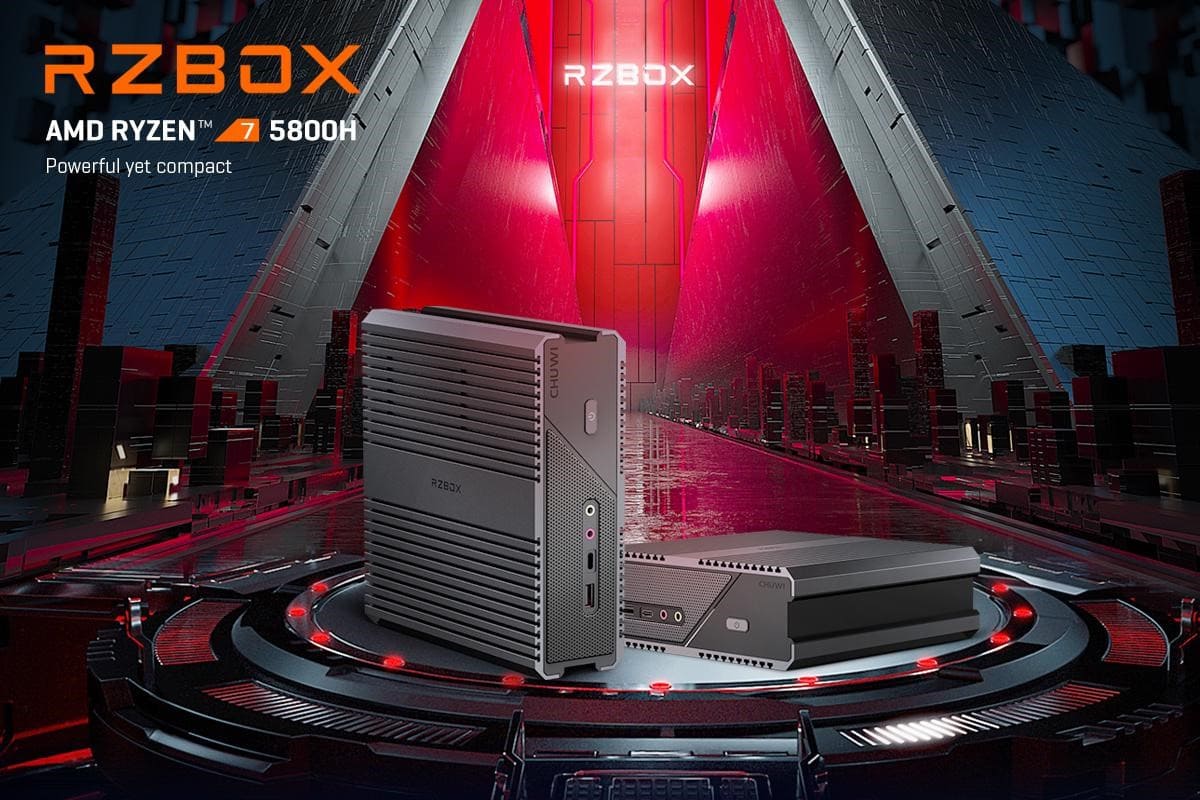 AMD Ryzen7 5800H搭載、CHUWIミニPC「RZBOX」がアップグレード ...