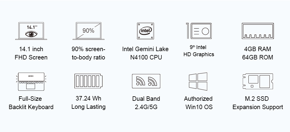 Image result for Chuwi Lapbook pro 14 - HD images